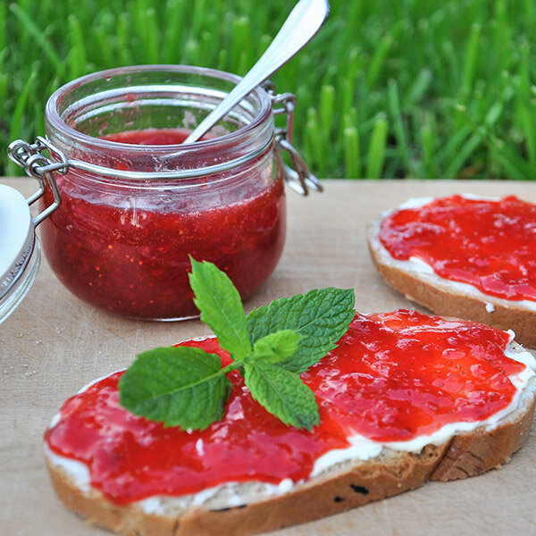 Domáca jahodová marmeláda z pekárne Sage