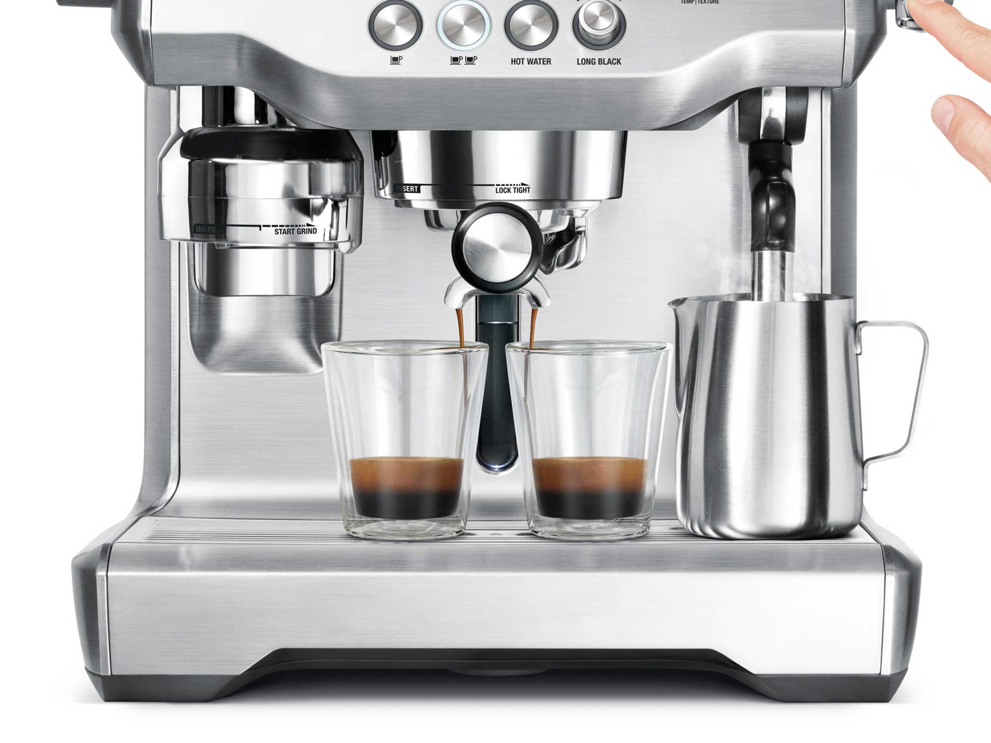 | Automatické pákové | Sage espresso SES980BTR